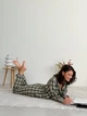 Піжама жіноча сорочка та штани Mia Collection L-XL зелений - зображення 9