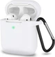 Силиконовый чехол Vanfone для Airpods 1/2, белый (VANAX53008) - изображение 1