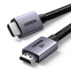 Высокоскоростной HDMI шнур кабель UGREEN 8K HDMI 2.1 с сертифицированными разъемами 2 м Grey (HD171) - изображение 3