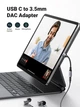 Перехідник USB Type-C для 3.5 mm Ugreen AV161 с DAC chip аудіоадаптер для навушників Space Grey (80154) - зображення 4