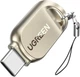 Картридер USB-C UGREEN CM331 устройство чтения карт Micro SD Тип C TF 2Tb 5Gbps Light Golden (80124) - изображение 1