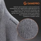 Геймерское игровое кресло GamePro FGC750DG Size L Fabric Dark Grey - изображение 11