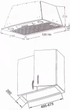 Вытяжка BORGIO BBI (TR) 5840 white glass MU (850 м/куб) - изображение 6