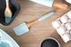 Лопатка кухонная ARDESTO Tasty Baking AR2325T, 26.7 см, голубая, дерево+силикон - изображение 5