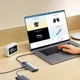 USB-хаб Baseus Metal Gleam Series 4-in-1 Multifunctional USB Type-C to 3 x USB 3.0 + RJ45 Gray (WKWG070113) - изображение 10