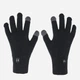 Перчатки женские вязаные с сенсорными пальцами Under Armour Halftime Gloves 1373158-002 L-XL Черные (197777360427) - изображение 1