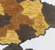 Мапа України настінна середня 3D об'ємна в коробці ручна робота 92.5*64.6 см Гранд Презент 12 - изображение 5