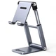 Підставка для телефону UGREEN LP263 Foldable Multi-Angle Phone Stand With Height Adjustable Grey (50324) - зображення 1