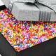 Декоративный пенопластовый наполнитель для подарочных коробок 20 г Разноцветный - изображение 2