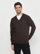 Пуловер GANT Extrafine Lambswool V-Neck 8010520-280 Brown XL - изображение 2