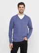 Пуловер GANT Extrafine Lambswool V-Neck 8010520-489 L Stone Blue 2XL - изображение 2