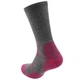 Шкарпетки Karrimor Merino Fibre Lightweight Walking Socks Ladies Grey/Fuchsia OneSize - изображение 2