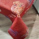 Скатерть Maystat Богемия гобеленовая 160х250 см красная (0042-PR160-250) - изображение 6