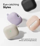Чохол Ringke Silicone до Apple AirPods 4 Black (EC971001RS) - зображення 11