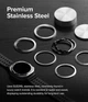 Накладка Ringke Bezel Styling + Glass Combo до Galaxy Watch Ultra 47mm Stainless Steel Silver (CB-GW7U-47-01) - зображення 18