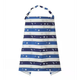 Накидка для годування + сумочка-чохол Mommy Bag Блакитно-молочна - зображення 1
