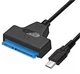 Перехідник адаптер з USB 3.0 Type-c на SATA III/5Gbps для SSD/HDD2.5 - зображення 1