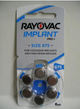 Батарейки RAYOVAC IMPLANT Pro+ ZA 675 (PR44) для кохлеарных слуховых имплантов - изображение 1