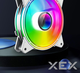 Вентилятор GAMEMAX FN-12Rainbow-Q-Infinity WT - изображение 11