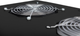 Потолочный блок охлаждения для серверных шкафов Digitus Unique & Varioflex-N 2 x Fans Black (DN-19 FAN-2-B-N) - изображение 4