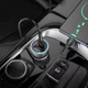 Автомобільний зарядний пристрій N28 USB+Type-C + шнур для Iphone (+Type-C) зі швикдою зарядкою 43W Brown, Hoco (693147482731) - зображення 4