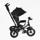 Трехколесный велосипед-коляска Best Trike 3390-39-211 с фарой и пультом черный - изображение 2