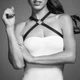 Портупея из экокожи Bijoux Indiscrets MAZE Cross Chest Harness Черный One Size - изображение 3
