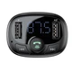 FM-трансмітер Baseus FM Launcher S-09 Standart Edition 2.4A 2USB (CCMT000001) - изображение 3