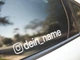 Авто Наклейка / Стикер "Инстаграм / Instagram профиль" на стекло или кузов - изображение 1