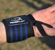 Кистьові бинти PowerPlay 3081 Gym WristT Wraps Чорно-Сині - изображение 10