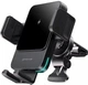 Автодержатель для телефона с беспроводной зарядкой Proove Sonic 15W Black (555380092) - изображение 1