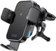 Автодержатель для телефона с беспроводной зарядкой Proove Triple Clamp 15W Black (479210001) - изображение 1