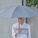 Зонт Xiaomi RunMi Fully Automatic Rreverse Grey 90COTNT2008U-GY00-OS - изображение 5