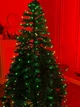 Гірлянда на ялинку 2.5 метра Smart 250 LED з управлінням через телефон і пульт USB зелений дріт - зображення 8