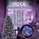 Гирлянда 30 метров с хвойной лапой 640 светодиодов на зеленом проводе мультиколор - изображение 7