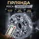 Гирлянда Роса с пультом управления 200 метров 2000 светодиодов зеленая капля белый свет - изображение 1