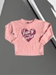 Свитшот Juicy Couture 3 года 98 см Розовый с принтом - изображение 1