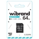 Карта памяти micro-SDXC 64Gb Wibrand Class10 UHS-1 + adapter SD (58656) - изображение 1