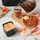 Цукорниця чорна з ложечкою та кришкою Konighoffer порцелянова цукорниця з бамбуковою ложечкою та кришкою - изображение 3