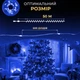 Гирлянда светодиодная GarlandoPro 500L50MGBL Роса Нить на 500 LED зеленая 50 м 8 режимов Синий (127-107-500L50MGBL) - изображение 8