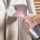 Отпариватель ручной для одежды MAGIO 1000W-260ml пароочиститель Розовый - изображение 5