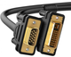 Kabel Winner Group VGA D-Sub DE-15 - DVI-I Dual Link M/M 1.5 m Black (8591194105548) - obraz 1