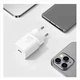 Мережевий Зарядний Пристрій Baseus Super Silicone Quick Charger 30W (Type-C) White - зображення 2