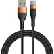 Кабель Remzona USB-A - USB-C 0.5м 66W 6A CUC05-03BK - зображення 1