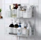 Полиця настінна 2 яруси 6 гачків 36*15*44.5см Home TD01335-L/M50245-L - зображення 2