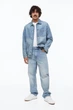 Джинси H&M 979945П W36L32 блакитний - зображення 1