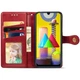 Шкіряний чохол-книжка GETMAN Gallant (PU) для Xiaomi Redmi 9 Червоний - изображение 3