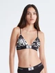 Женский топ Calvin Klein (144000416113) Cotton Stretch Unlined Triangle Bralette XS черный - изображение 2
