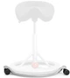 Стілець сідло для активного сидіння Backapp Smart Nordic Wool, Black Grey, Black ball, Wheels Silver Grey - зображення 4