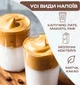 Капучинатор ручний міксер пінозбивач молока та вершків Hongxin Black - зображення 4